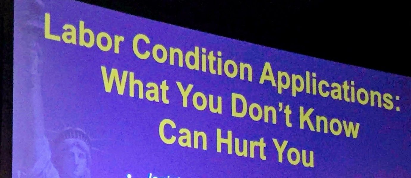 What I Learned About the Labor Condition Application at AILA AC 2019