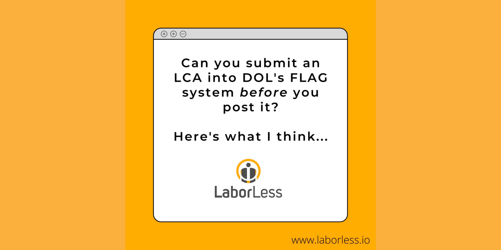 Electronic LCA Posting Enables Law Firms to File LCAs And Post Them Too