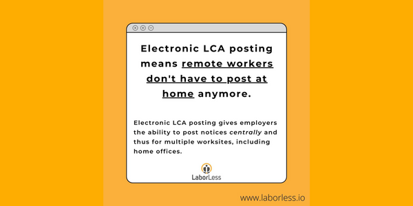 Why Are H-1B Workers Still Posting LCA Notices at Home? It’s Time to Go Digital!